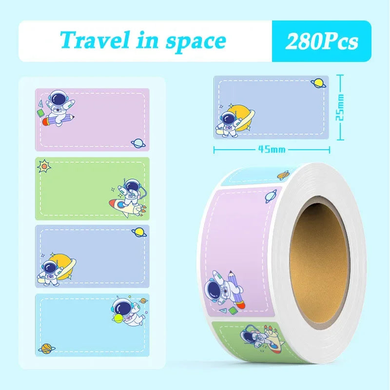 Cartoon sticker marking waterproof and tear resistant sticker