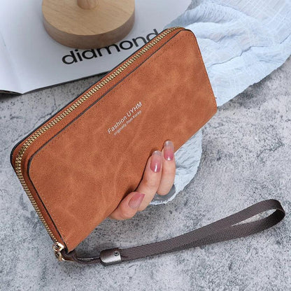 Long Korean handbag multi-function card wallet