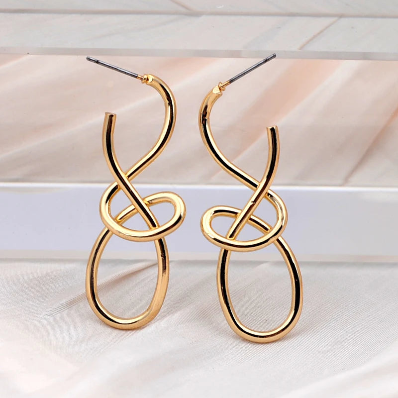Geometry Drop Earrings