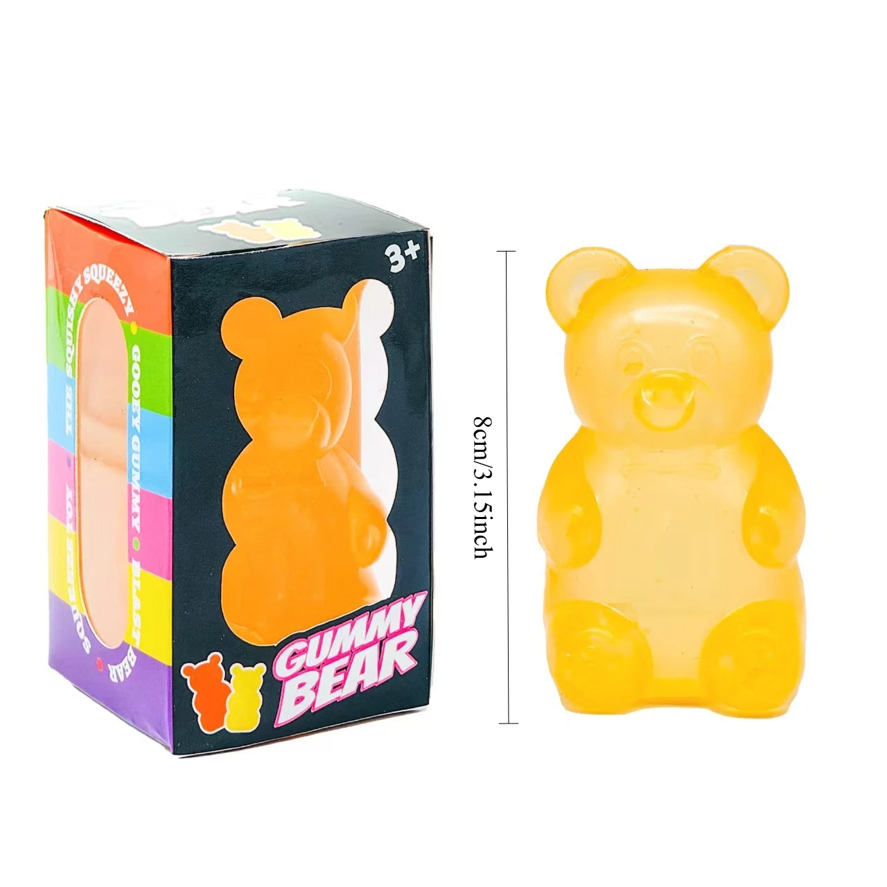 Schylling Needoh Nice Cube Sensory Squishy Stress Relief Fidget Toy