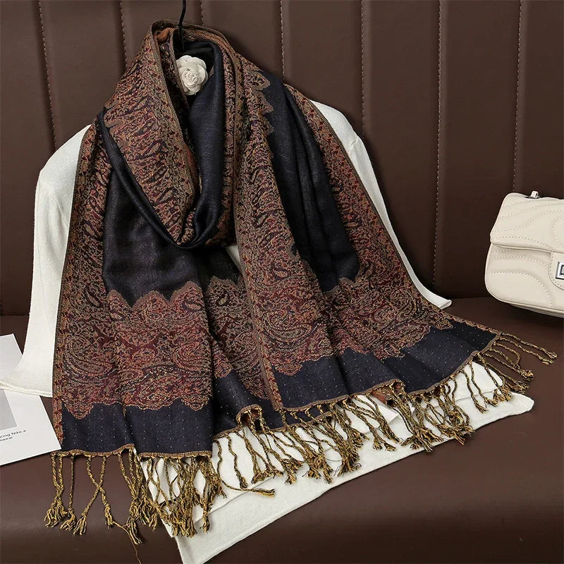 Luxury Cashmere Pashmina Shawl Scarves