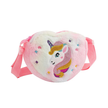 Sweet Unicorn Handbags Cute Kid Crossbody Shoulder Bag
