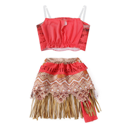Cartoon Costume Cosplay Moana Halloween