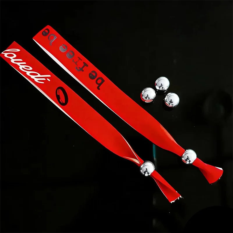 50Pieces Customizable Cloth Logo Fabric Wristband