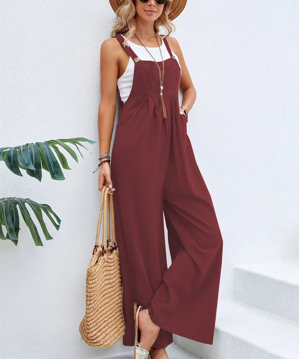 Slim Street Wear Prevalent Jumpsuits