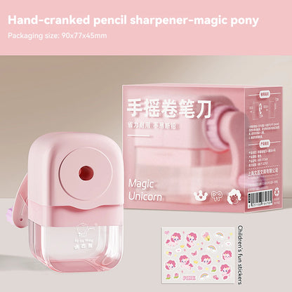 Manual 6-8mm Multi-function Automatic Pencil Sharpener School