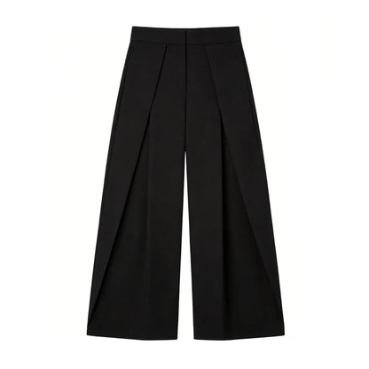 Black Baggy Wide Leg Pants