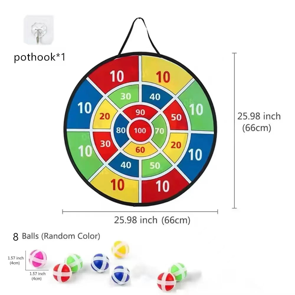 Sticky ball  large dart board Family interactive game sports toys