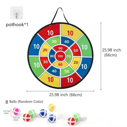 Sticky ball  large dart board Family interactive game sports toys