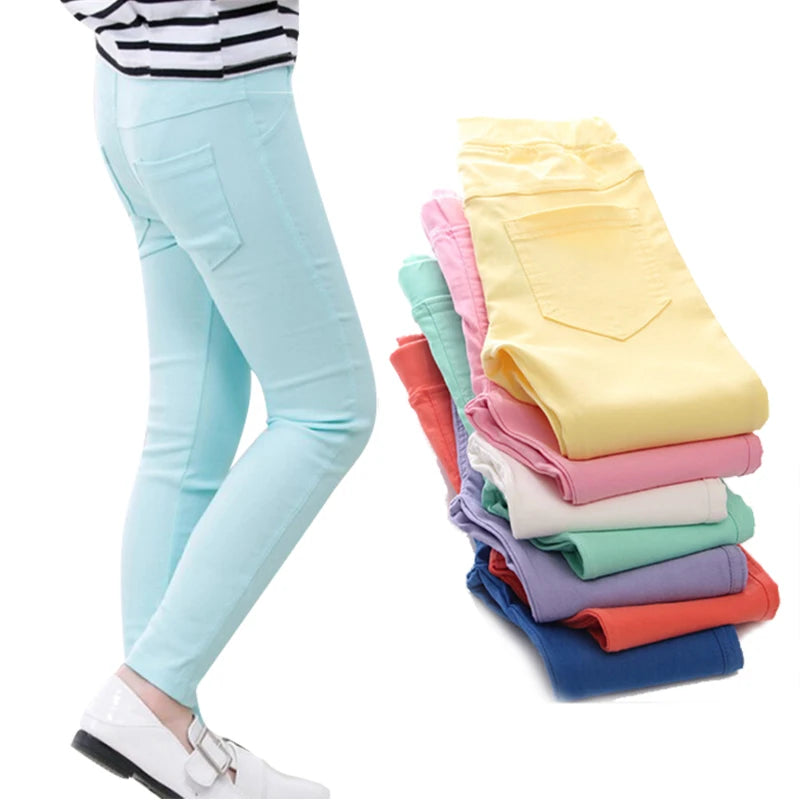 Girls Leggings slim fit pants