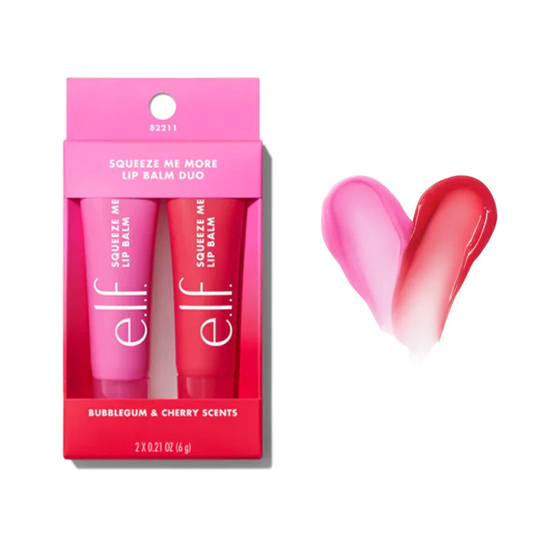 Squeeze Me More Lip Balm Duo Lip Gloss Two Tone Set