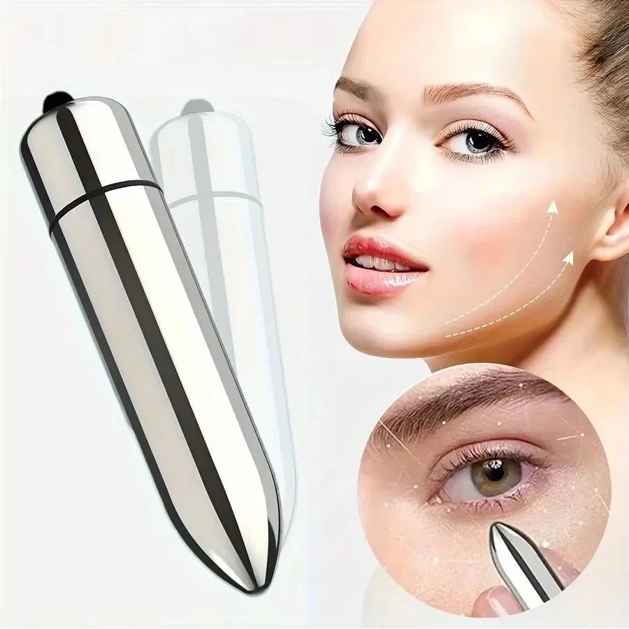 1pc Mini Vibrating Massager Facial And Eye Massage
