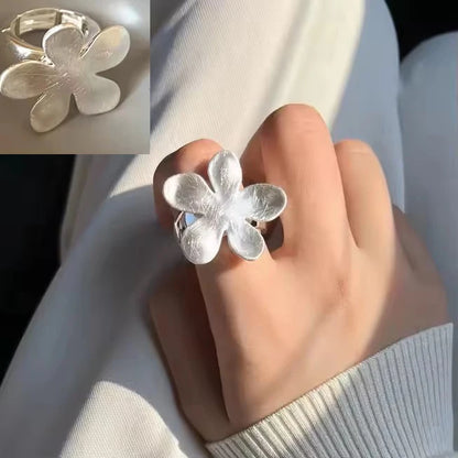 DANA 925 Sterling Silver Arched Wide Ring