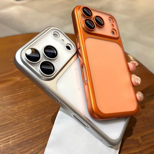 Translucent PC Phone Case For iPhone Pro Max Cover