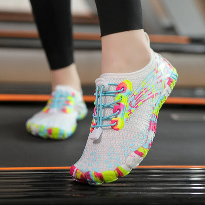 Unisex River Tracing Water Beach Sneakers