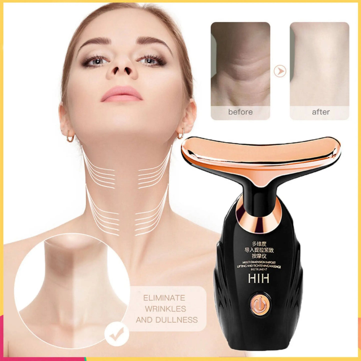 Face Lifting Device Neck Facial Eye Massage Face Massager