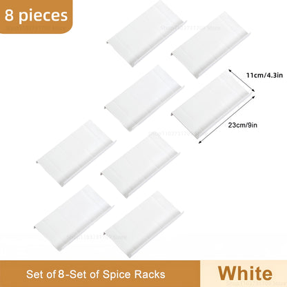 Drawer Spice Racks for Kitchen 4 Layers Adjustable Spice Rack