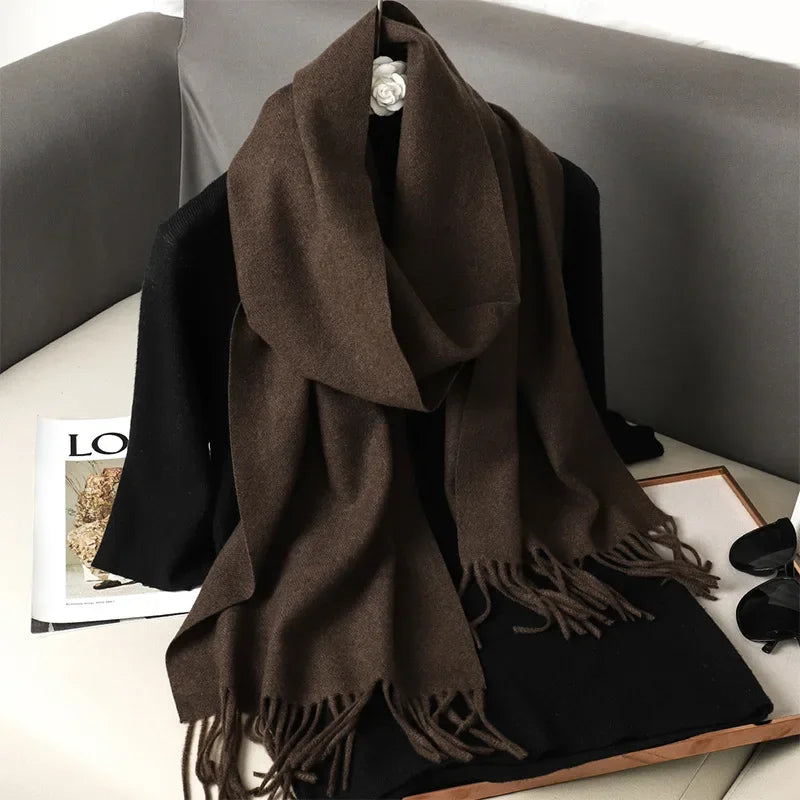 Scarf Warm Thicken Cashmere Shawl Scarves