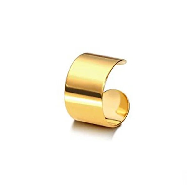 Simple Long Tube Geometric Stainless Steel Ear Clip