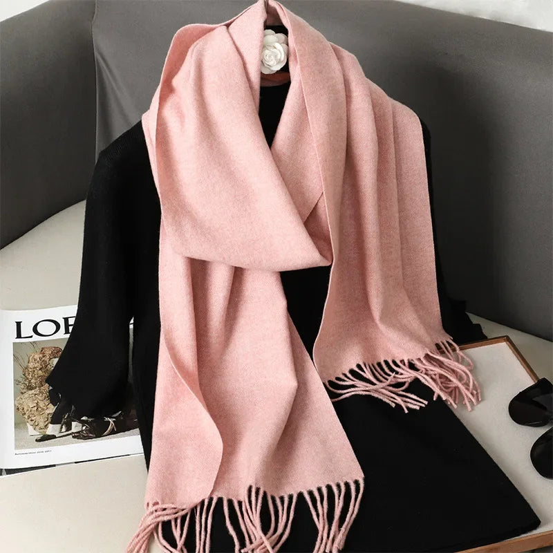 Scarf Warm Thicken Cashmere Shawl Scarves