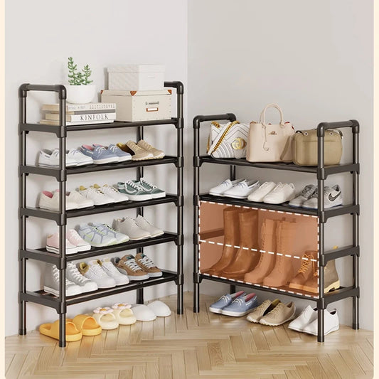 Multiple Layers Metal Shoe Large Capacity Shoe Rack