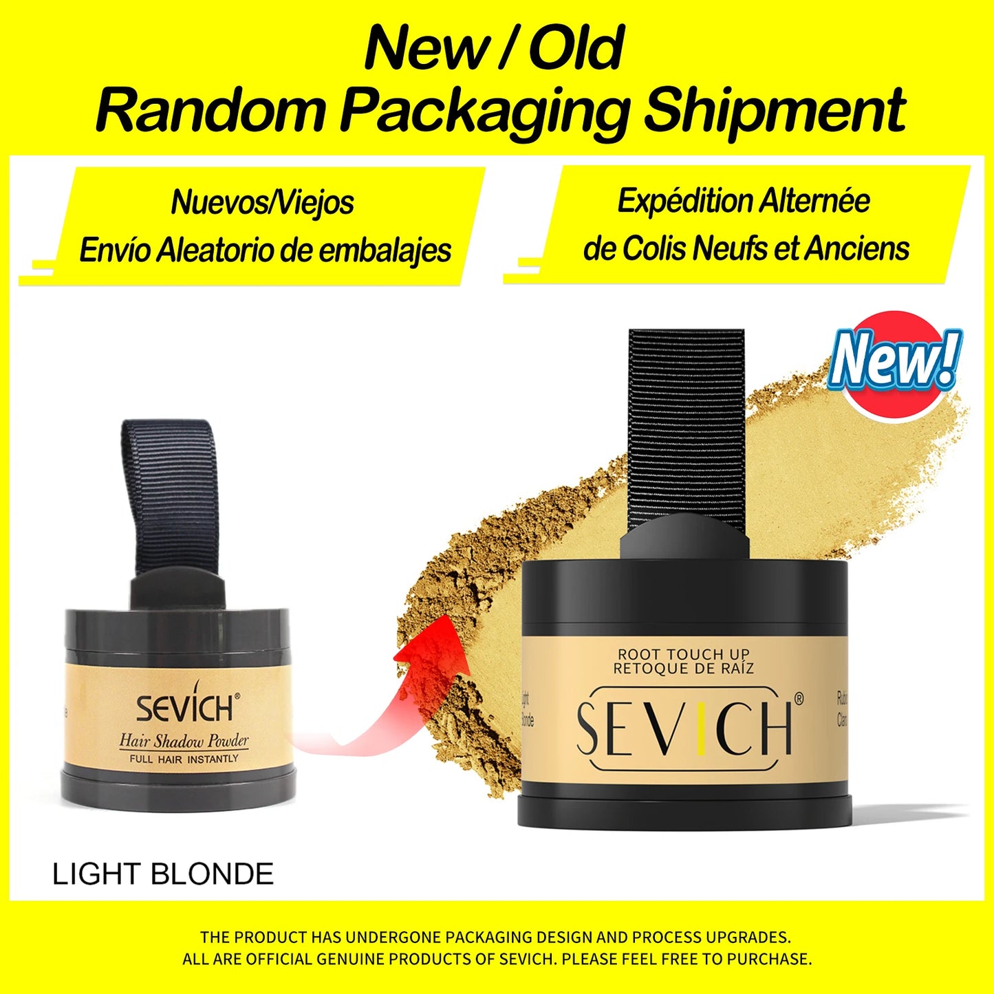 Hairline 4g Natural Cover Unisex Hair Powder