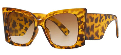 Retro Oversized Wide Legs Sunglasses