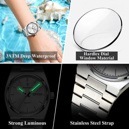DANA Waterproof Luminous Quartz Watches