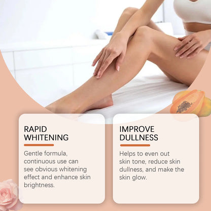 Aceite súper blanqueador de papaya para rostro y cuerpo