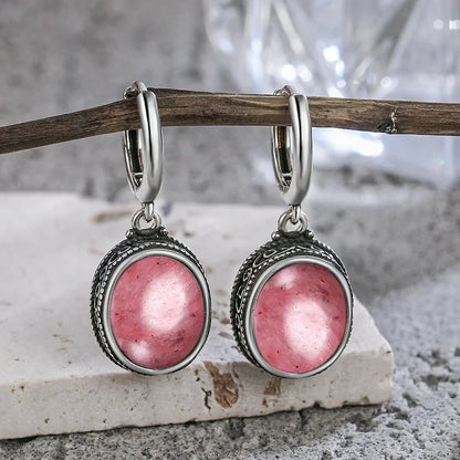 925 Sterling Silver Natural Labradorite Earrings