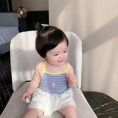 Baby Girls Cartoon Cute T-shirt