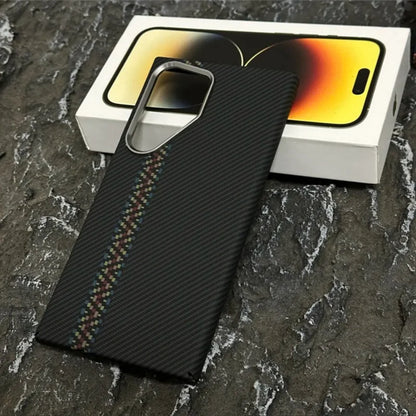 Carbon Fiber Wireless Magsafe Samsung Case Cover