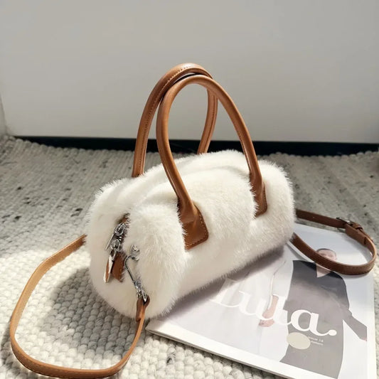 Faux Fur Crossbody Furry Fluffy Handbags