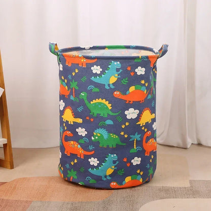 Laundry Storage Bag Cotton Linen Large Basket
