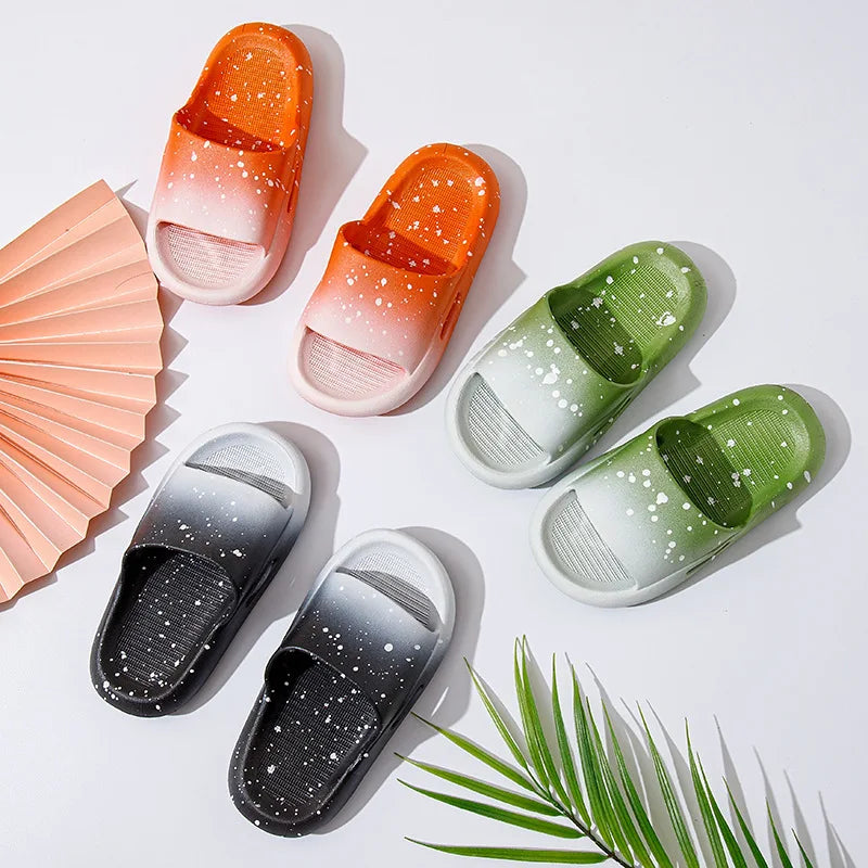 Gradient Slippers Indoor Slippers