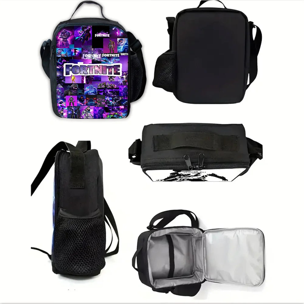 Child Backpack with Lunch Bags Pencil Bags School Bags