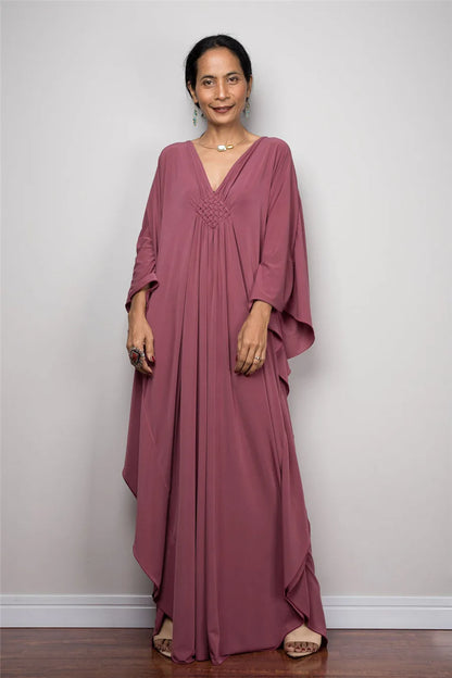 Plus Size Caftan Cover Up Loose Soft Kaftan Dress