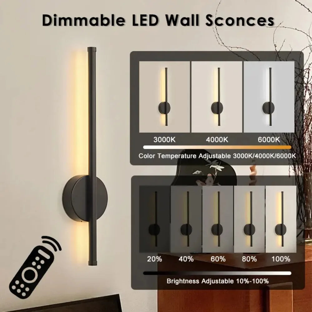 Magnetic Rechargeable 50 Wall LED Lighting Wiring Free