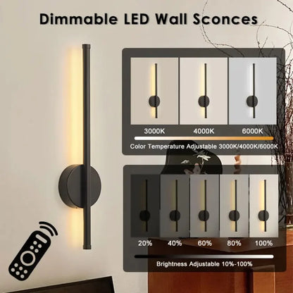 Magnetic Rechargeable 50 Wall LED Lighting Wiring Free