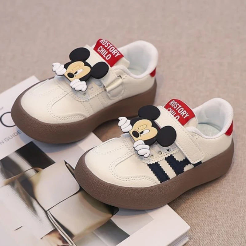 Casual Cute Cartoon Sport  Anti-slip Soft Sole Kids Board Sneakers