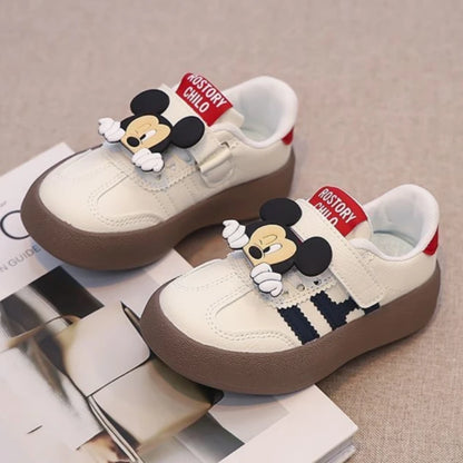 Casual Cute Cartoon Sport  Anti-slip Soft Sole Kids Board Sneakers