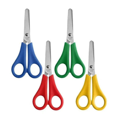 Graduated Student Scissors DIY Handmade Scissors Safety Ruler
