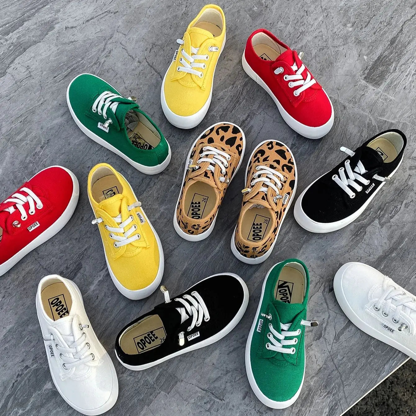 Canvas Boys and Girls Breathable Sneakers