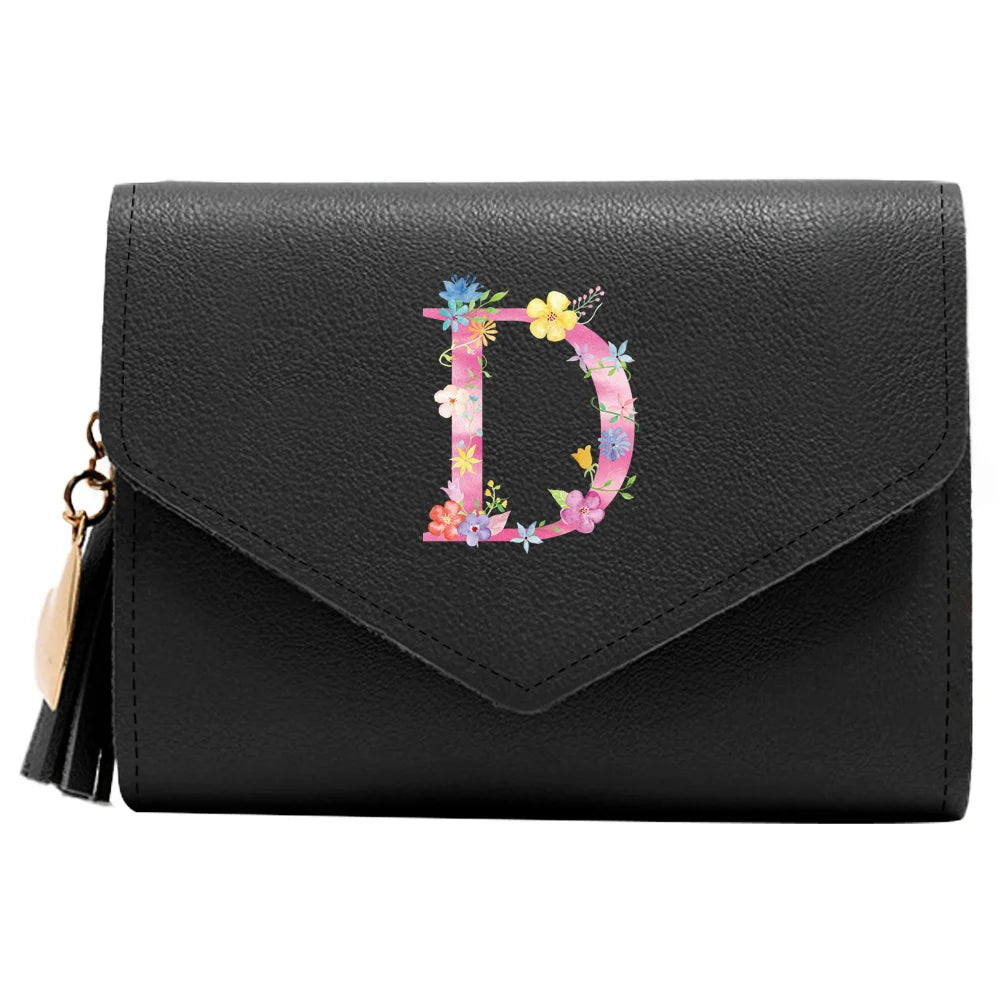 Mini Letter Slim Credit Card Holder Wallet