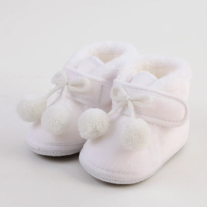 Newborn Baby Girls Boys Soft Snow Boots