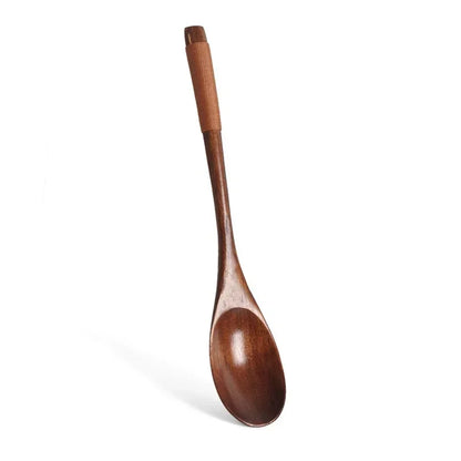 Japanese Wooden Spoon Fork Chopsticks Set