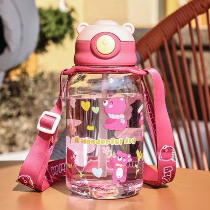 1PC Kids Water Sippy Cup Kids Water Bottle