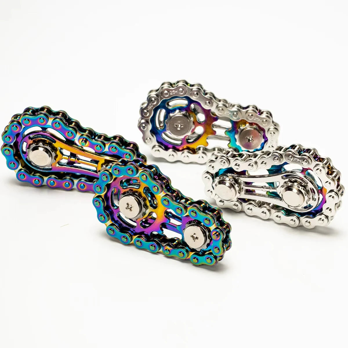 Bicycle Chain Finger Spinner Stress Relief