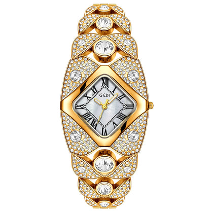 Light Luxury Brand Diamond Inlaid Bracelet Waterproof Watches