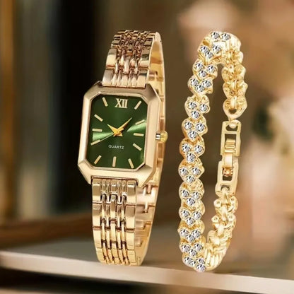 Stainless Steel Bracelet Folding buckle Quartz Watches